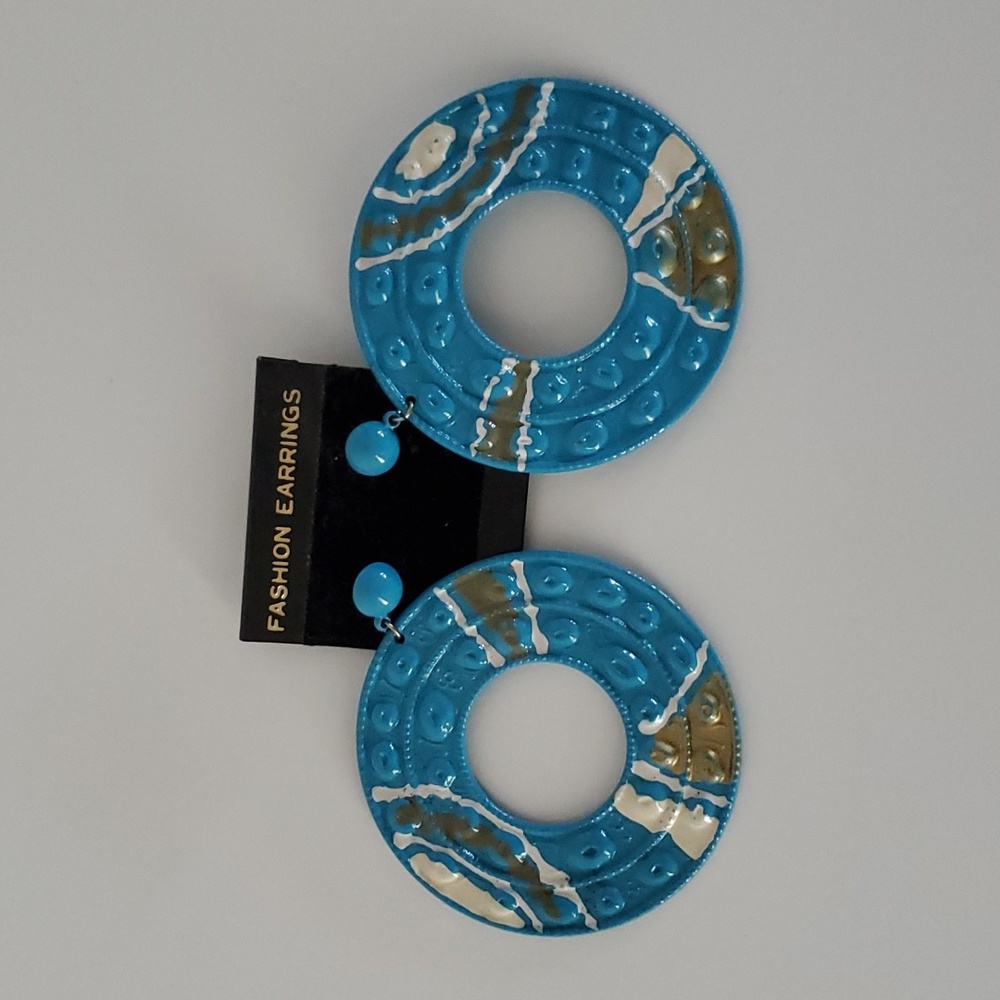 Vintage Blue Earrings